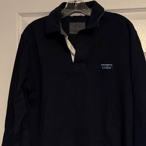 L.L. Bean Men's Navy Polo Shirt